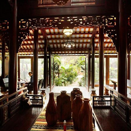 Апартаменты Nha Vuon Thuyen Truong Донгхой Экстерьер фото